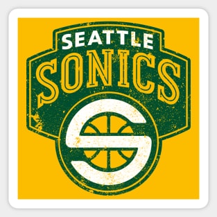 Seattle Supersonics Vintage Sticker